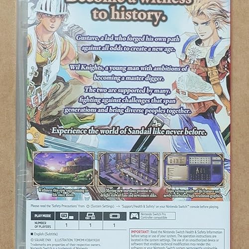 Amazon.co.jp: SaGa Frontier 2 Remastered (Multi-Language) (輸入版