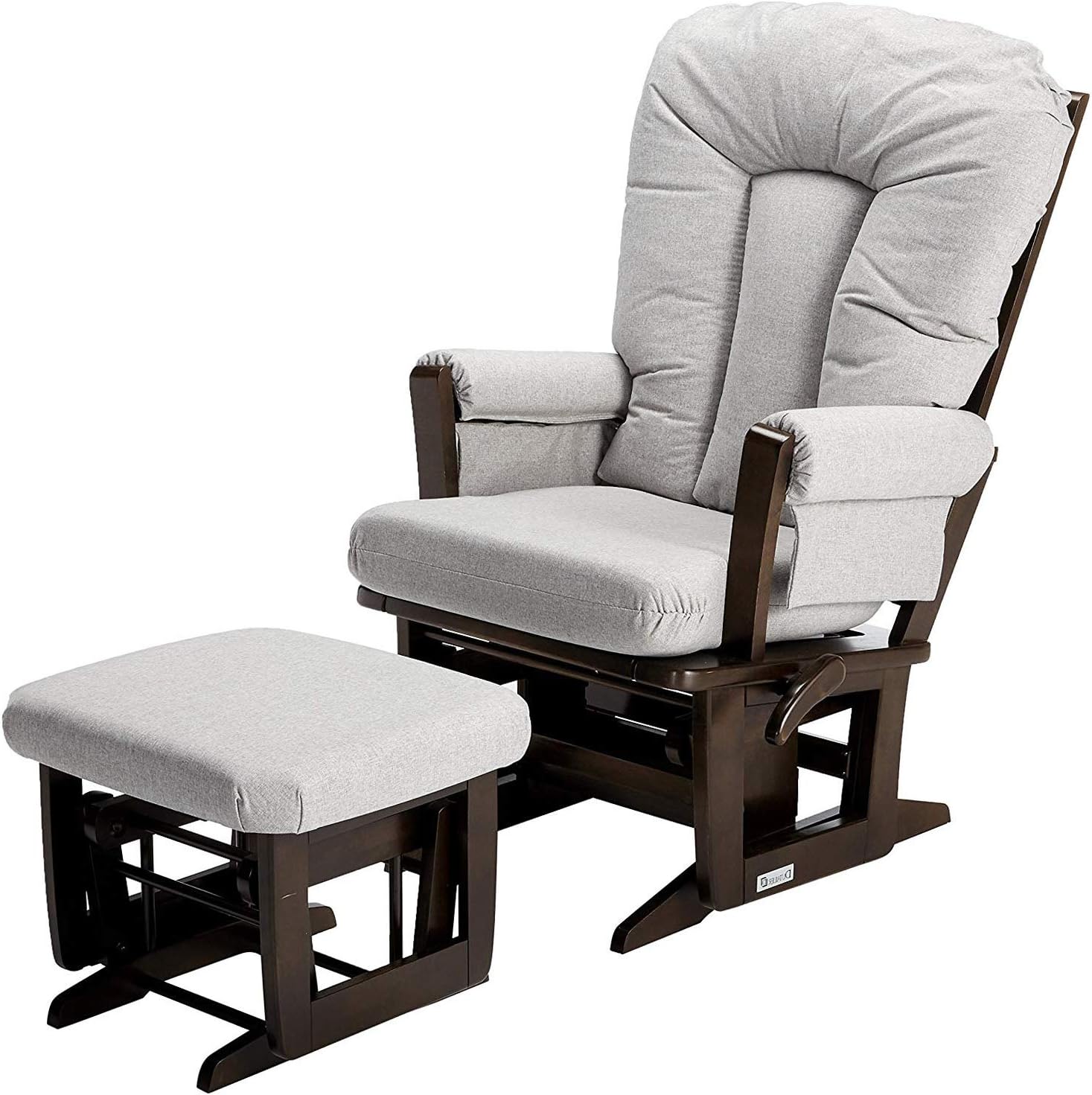 Wood & Style GliderMultiposition Coffee/Pebble Grey