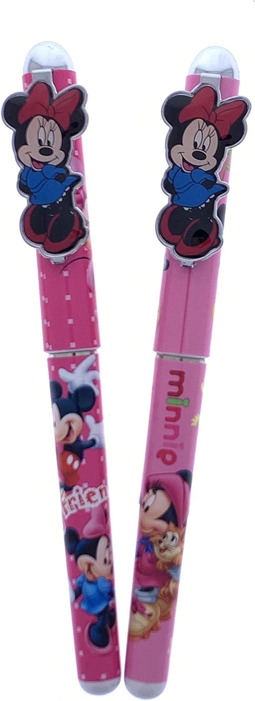 Disney Minnie Mouse Pen 2pc set (polka dot, pink)