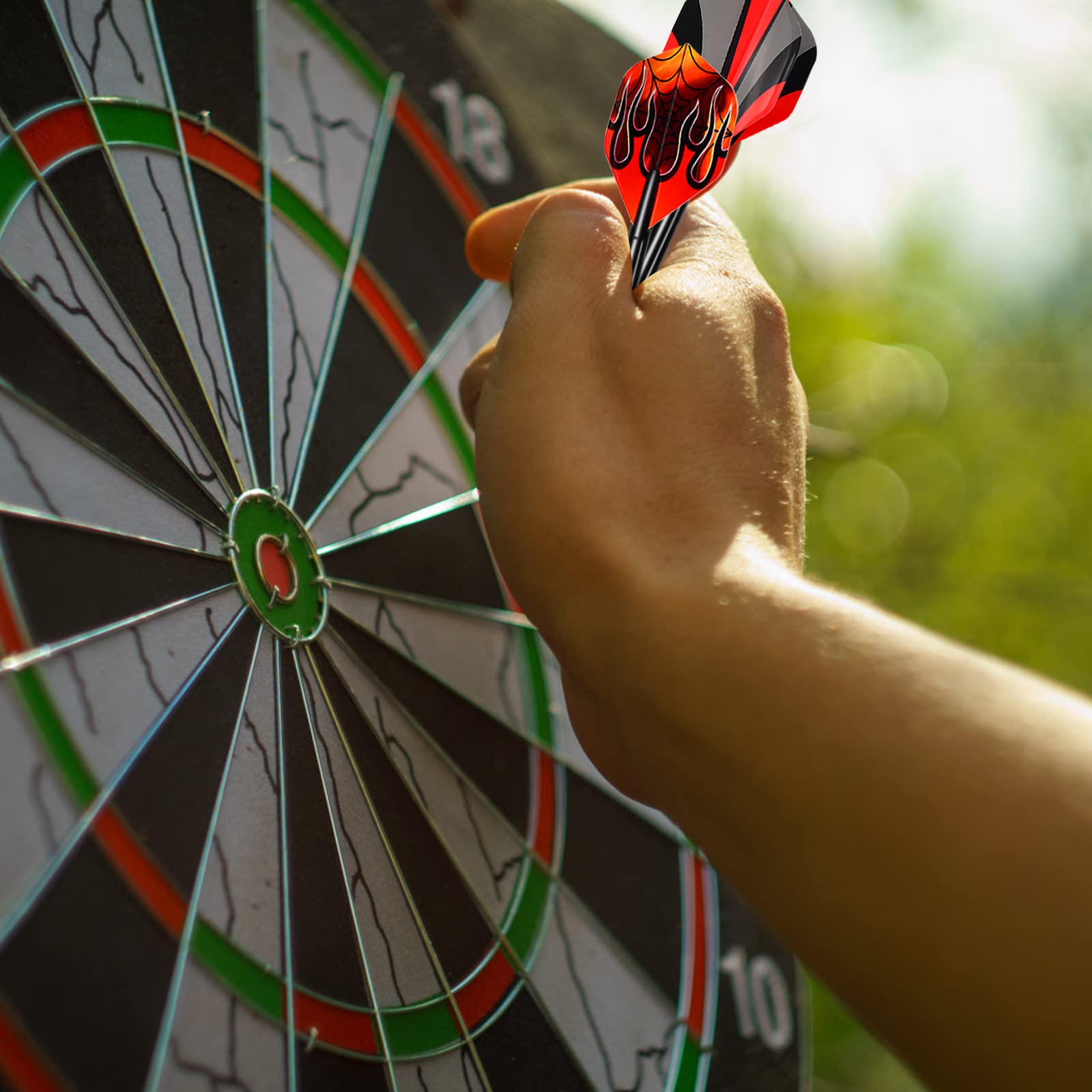 Freccette Professionali Punta Plastica - 12 Freccette Con 100 Punte Di Ricambio - Foto 3