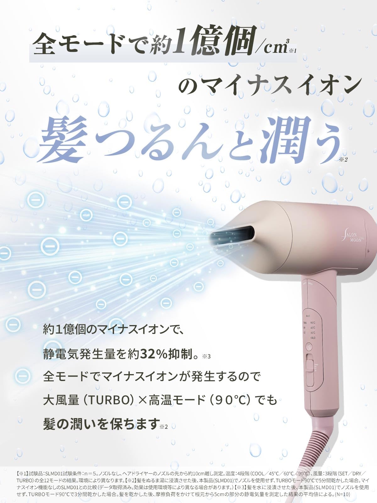 Amazon.co.jp: SALONMOON ドライヤー ヘアアイロン セット 【大風量 