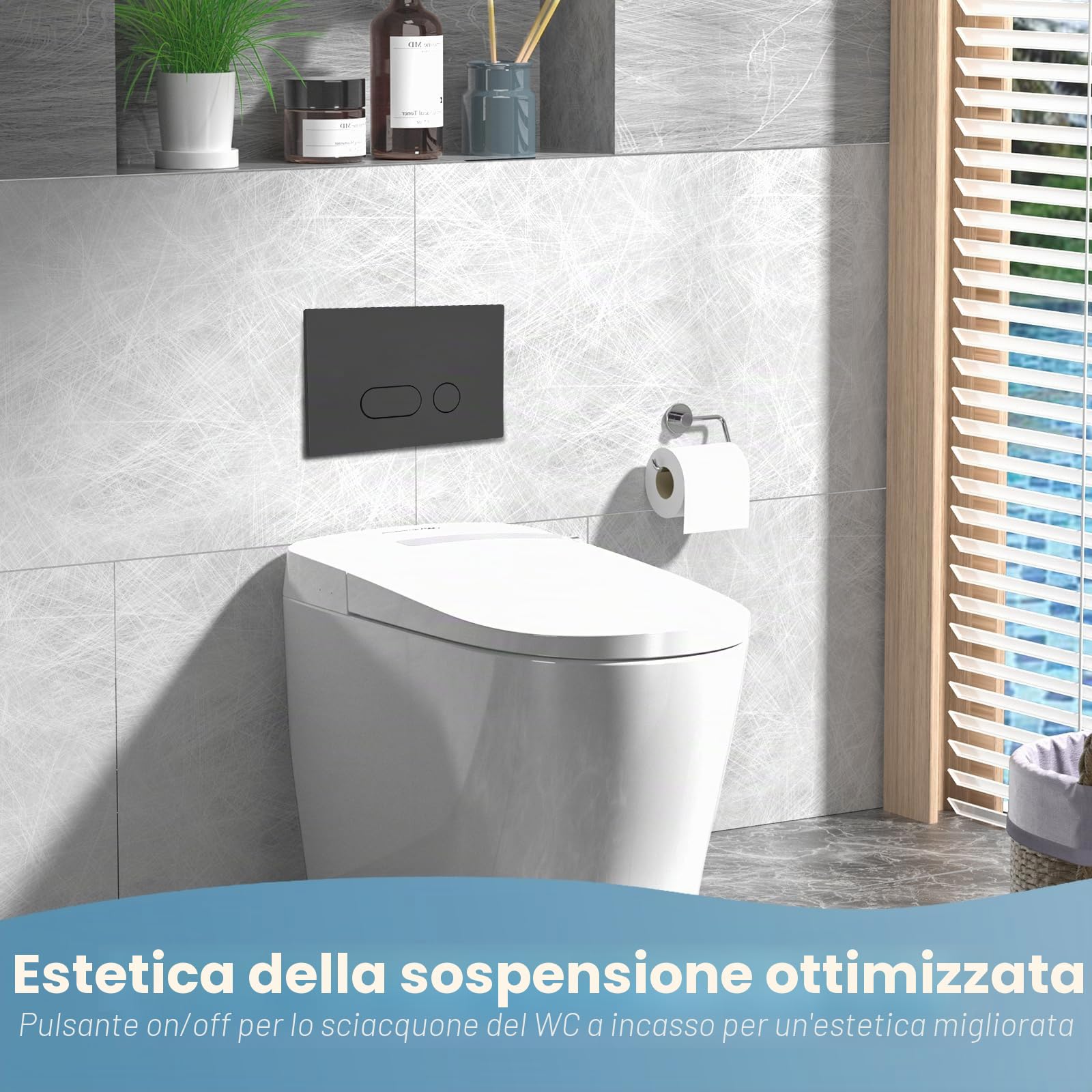 Placca Di Comando Compatibile Con Geberit, Placca Wc Geberit, Doppio Lavello, Con Set Di Leva E Telaio Di Montaggio, Compatibile Con Geberit Sigma 01, 20, 30, 50, Up320 (nero)