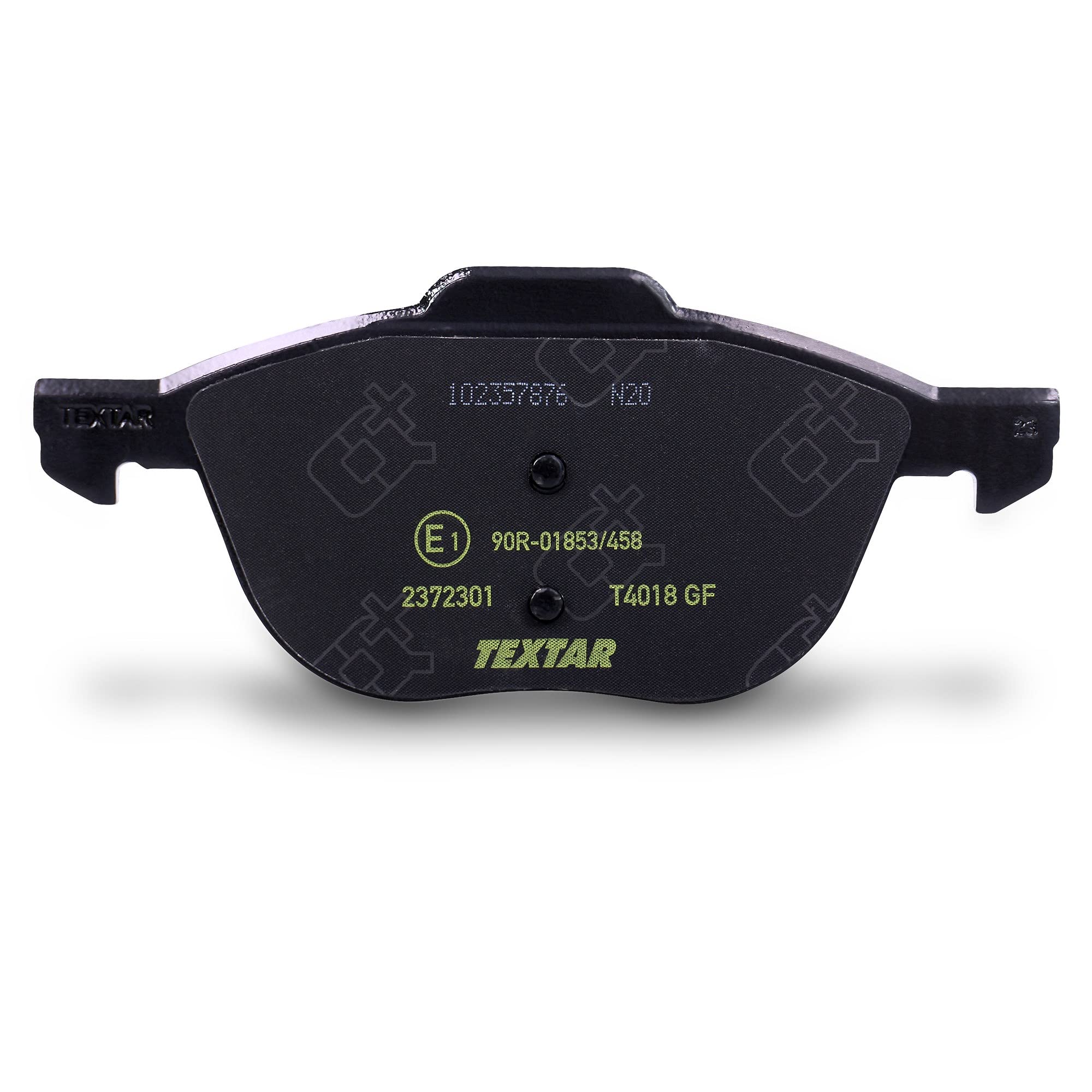 TEXTAR Kit pastiglie freno, Freno a disco 2372301 Compatibile con: FORD C-MAX, C-MAX II, ECOSPORT, FOCUS C-MAX, FOCUS II, FOCUS II Cabriolet, FOCUS II Stufenheck, FOCUS II Turnier, FOCUS III