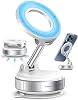 MagnetPRO 360° Ayarlanabilir Araç İçi Masa Üstü Vakumlu Mıknatıslı Magsafe Telefon Tutucu Beyaz