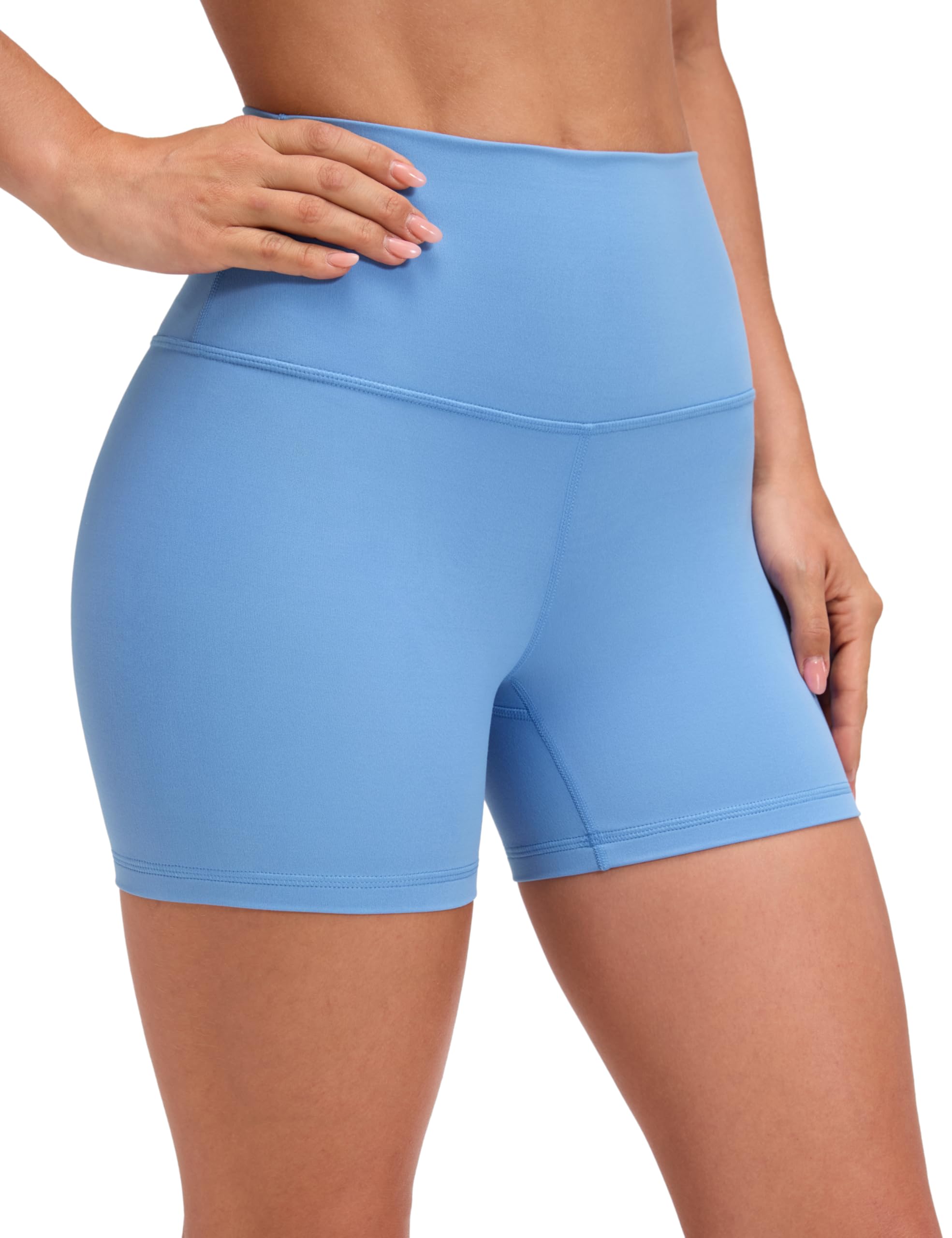 CRZ YOGA Womens Butterluxe Yoga Shorts - 2.5''/4''/6''/8'' High Waisted Workout Gym Leggings Running Spandex Biker Shorts — view 39