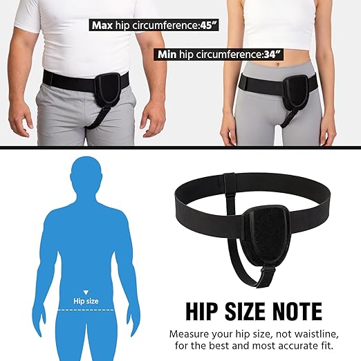 Faja Inguinal Hombre Mujer Ajustable Post Cirugía con Compresa miniatura 7