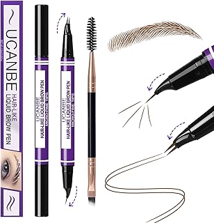 UCANBE - Lápices curvados para cejas para muj...