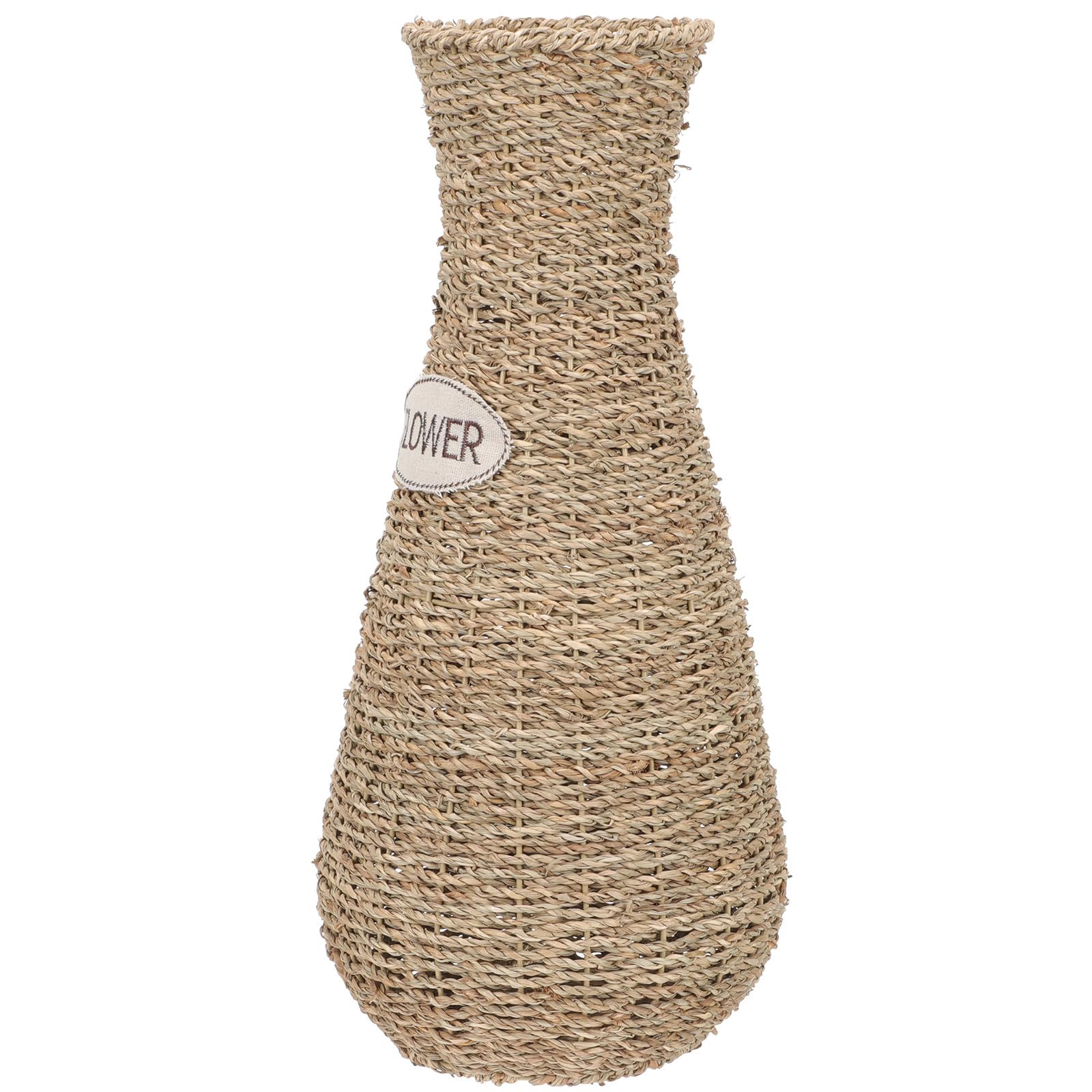 Vase en rotin naturel léger pour fleurs séchées