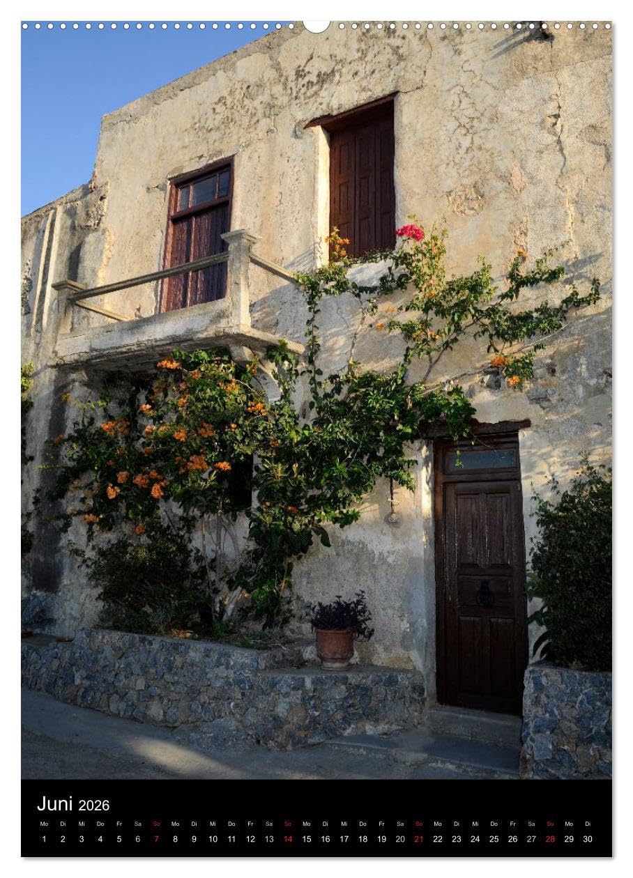 Kreta Impressionen (hochwertiger Premium Wandkalender 2026 DIN A2 hoch), Kunstdruck in Hochglanz: Landschaft und Kultur der Urlaubsinsel Kreta (CALVENDO Orte)