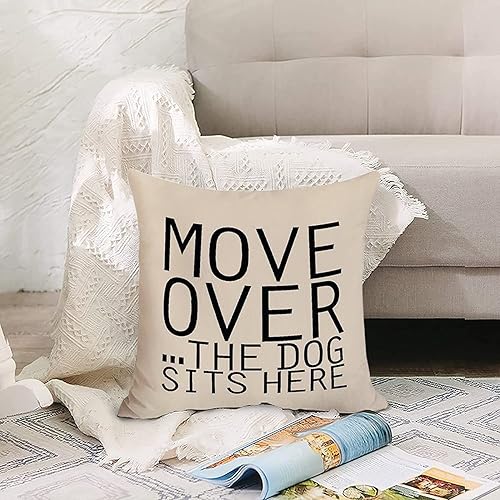 Miniatura 3 de LetusZhogo Funda de almohada cuadrada de lino y algodón de 20 x 20 pulgadas, funda de almohada decorativa moderna y moderna para decoración del