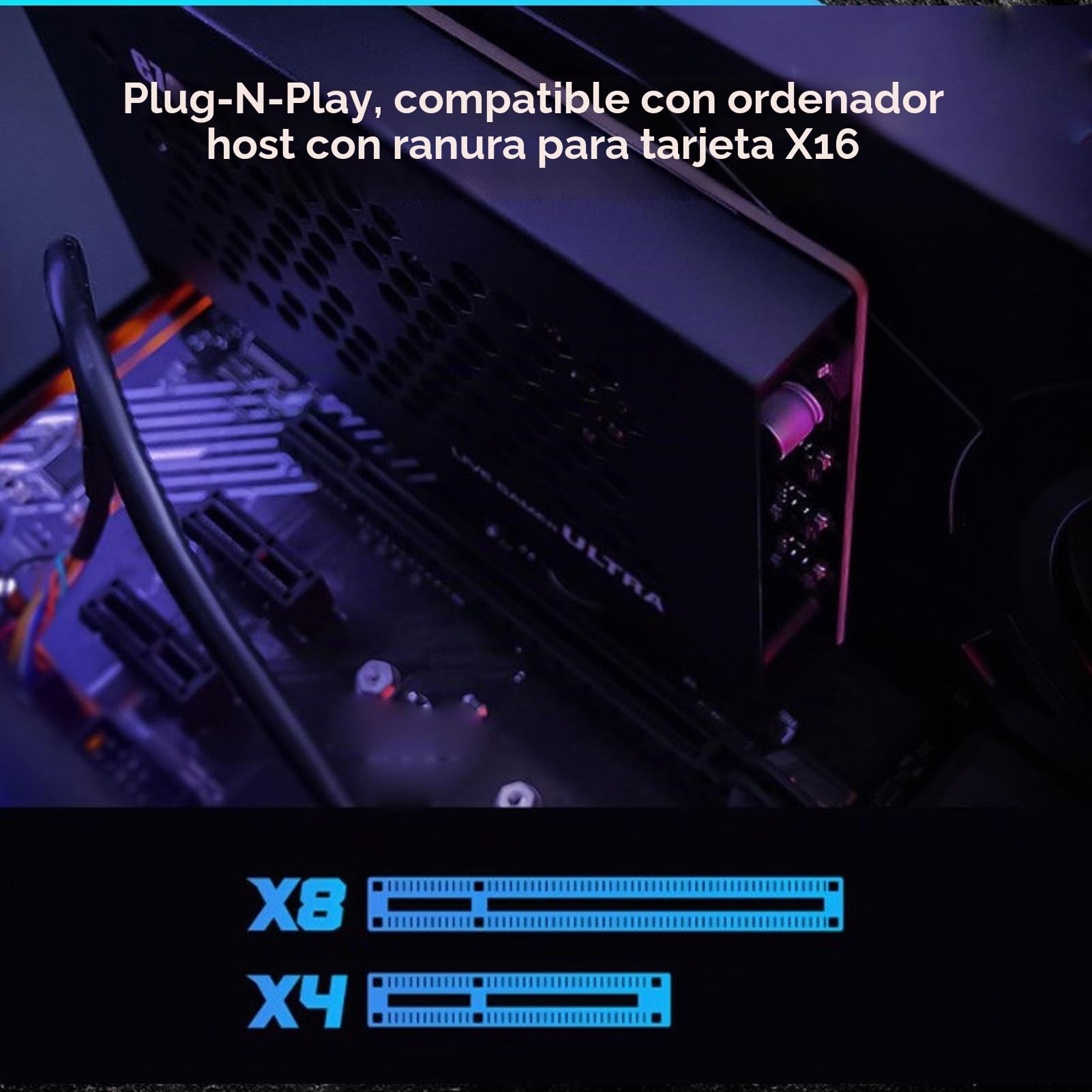 Tarjeta de Captura de Juegos PCIe HDMI 4K, Tarjeta de Captura de Vídeo Interna PCIe Gen2 X1 Grabación de Audio y Vídeo para Windows, para PS4, para Xbox, para Switch