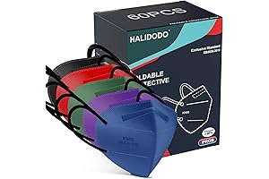 HALIDODO KN95 Face Masks Colored