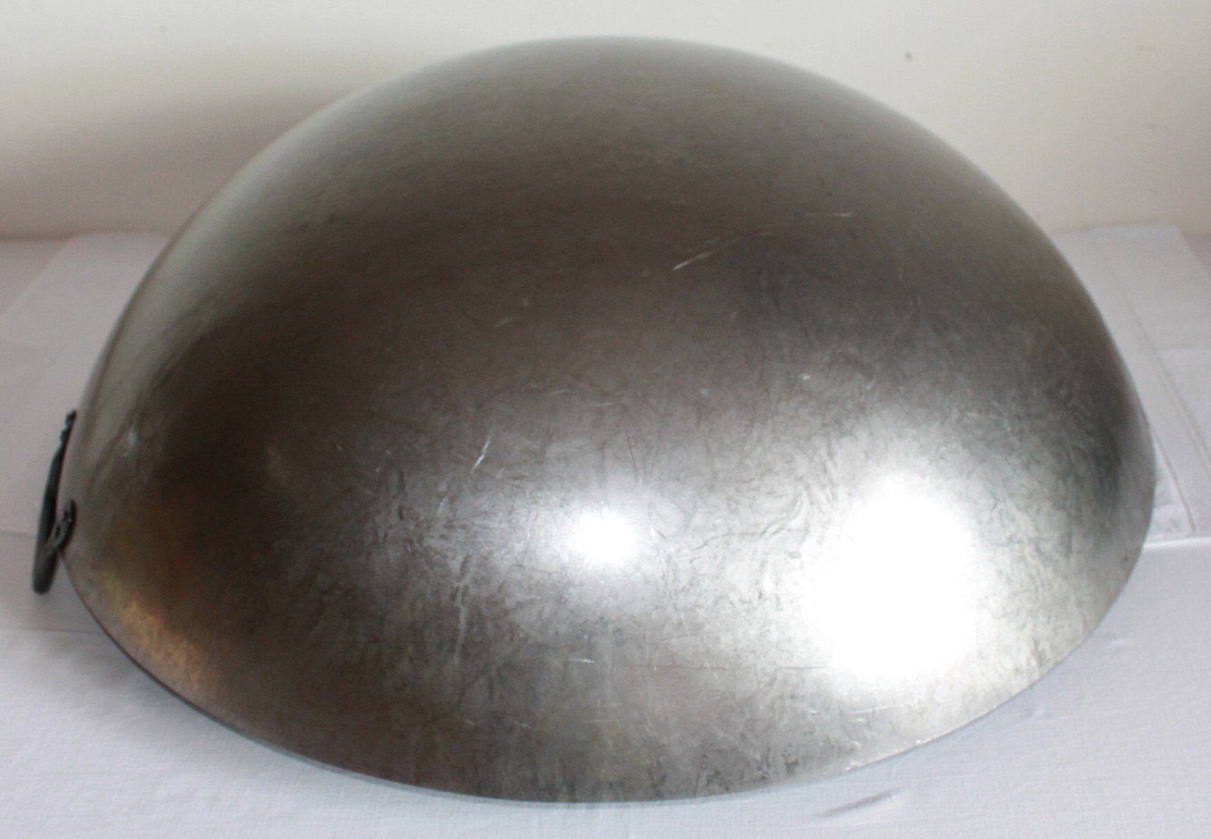 Wok - Recipiente para aceite (70 cm de diámetro, con 2 asas/asas con base redonda para gas, gastronomía)