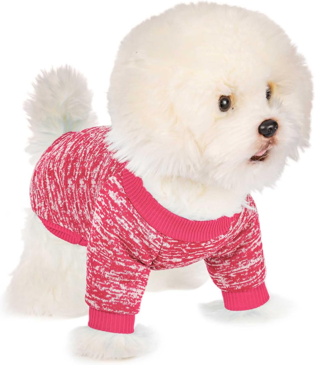 MOIRIG Dog Sweater, Dog Sweaters for Small Dogs, Warm Soft