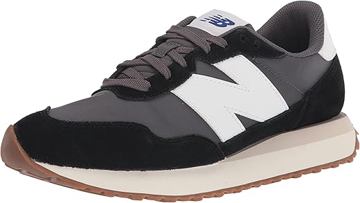 New Balance Men's 237 V1 Sneaker, Black/Magnet/Gum, 9