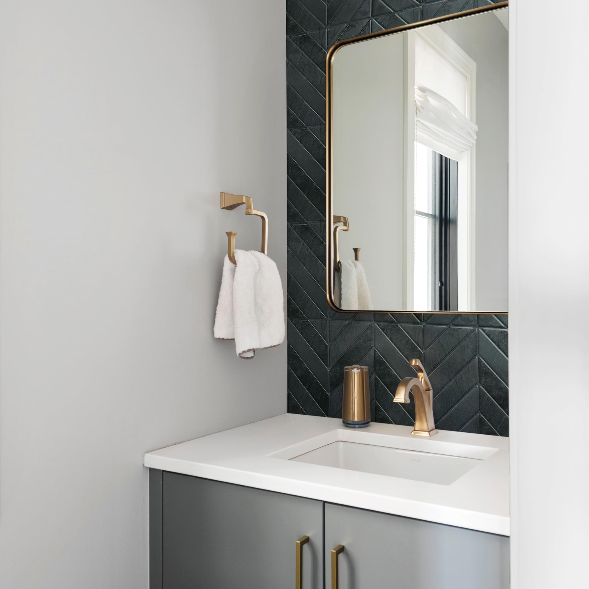 SMART TILES - Adesivi 3D Per Piastrelle, Effetto Piastrella, 5 Fogli 29x22,9 Cm (3,5 Mq), Facili Da Installare, Per Cucina E Bagno - 4