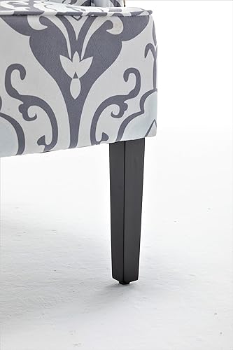 Miniatura 8 de Sillas decorativas de tela estampada para sala de estar, dormitorio, comedor y entrada, asientos decorativos con diseño elegante, brazos empotrados