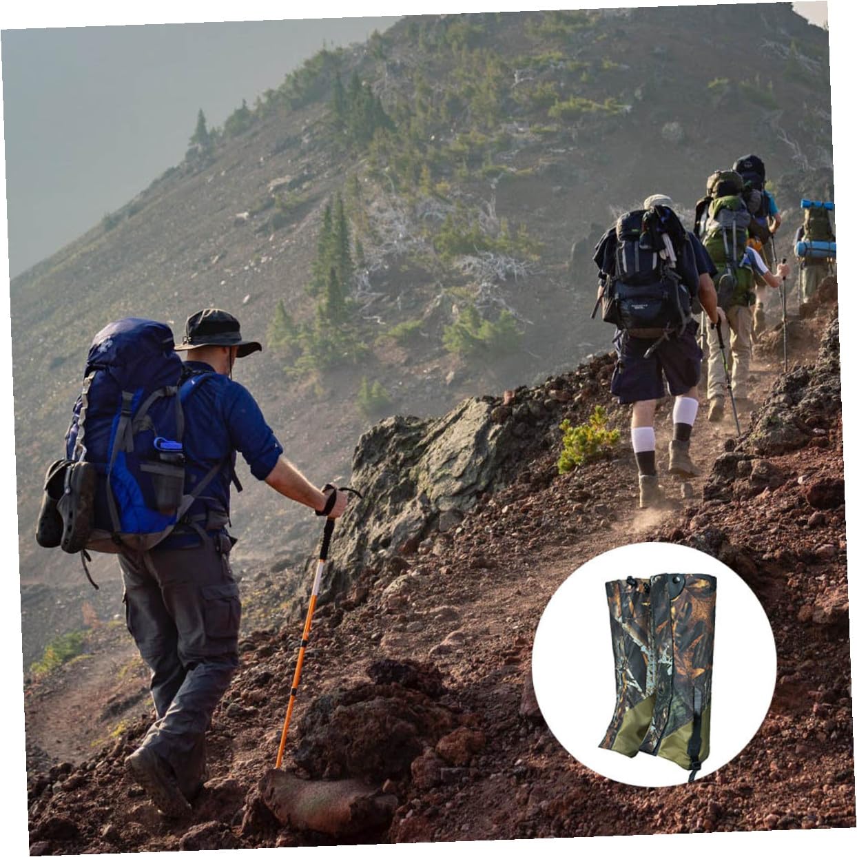 Gatuida Stiefelgamaschen 1 Paar aus Oxford Cloth für Outdoor