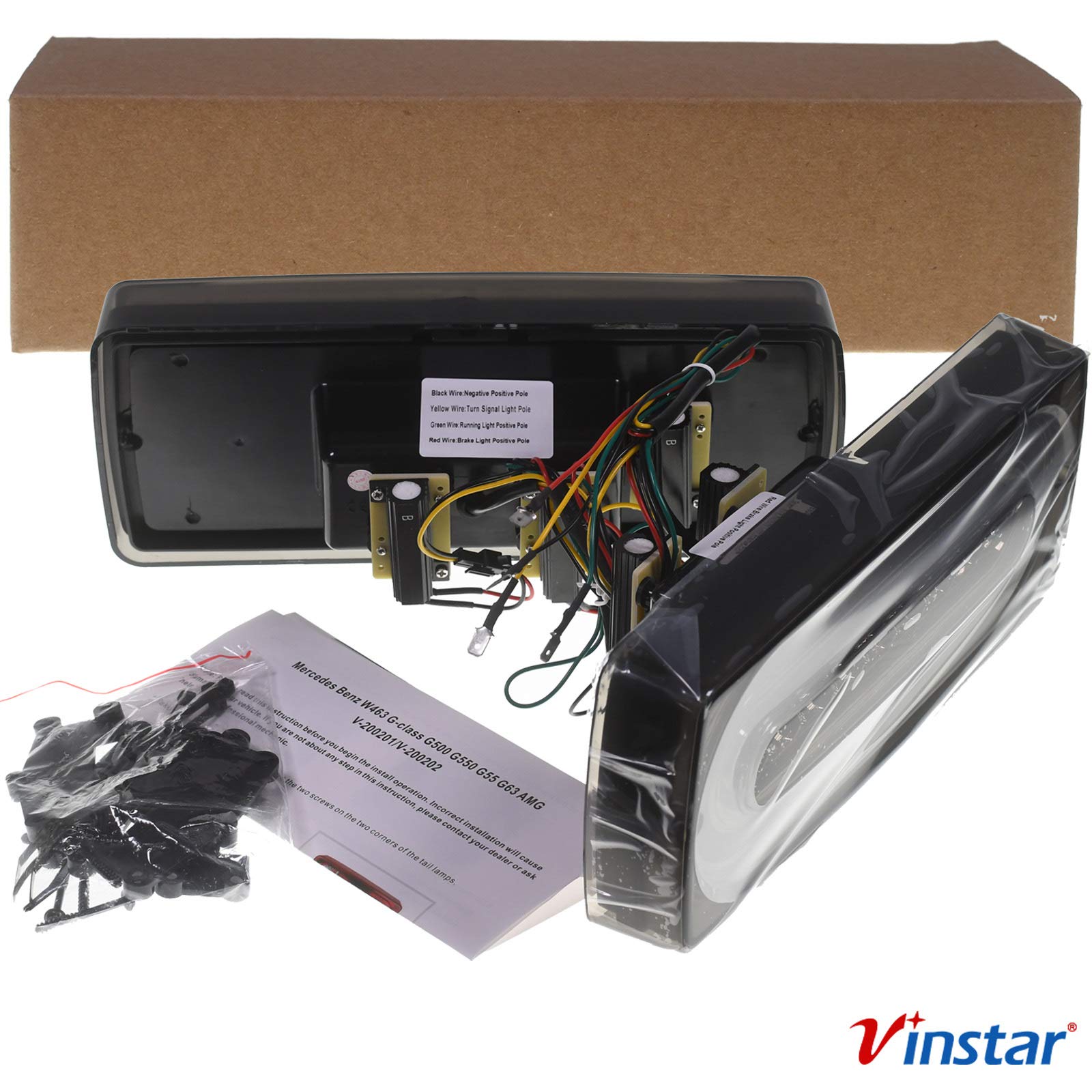 LED Rücklicht Bremslicht Rückleuchten Standlicht kompatibel mit G-Klasse W463