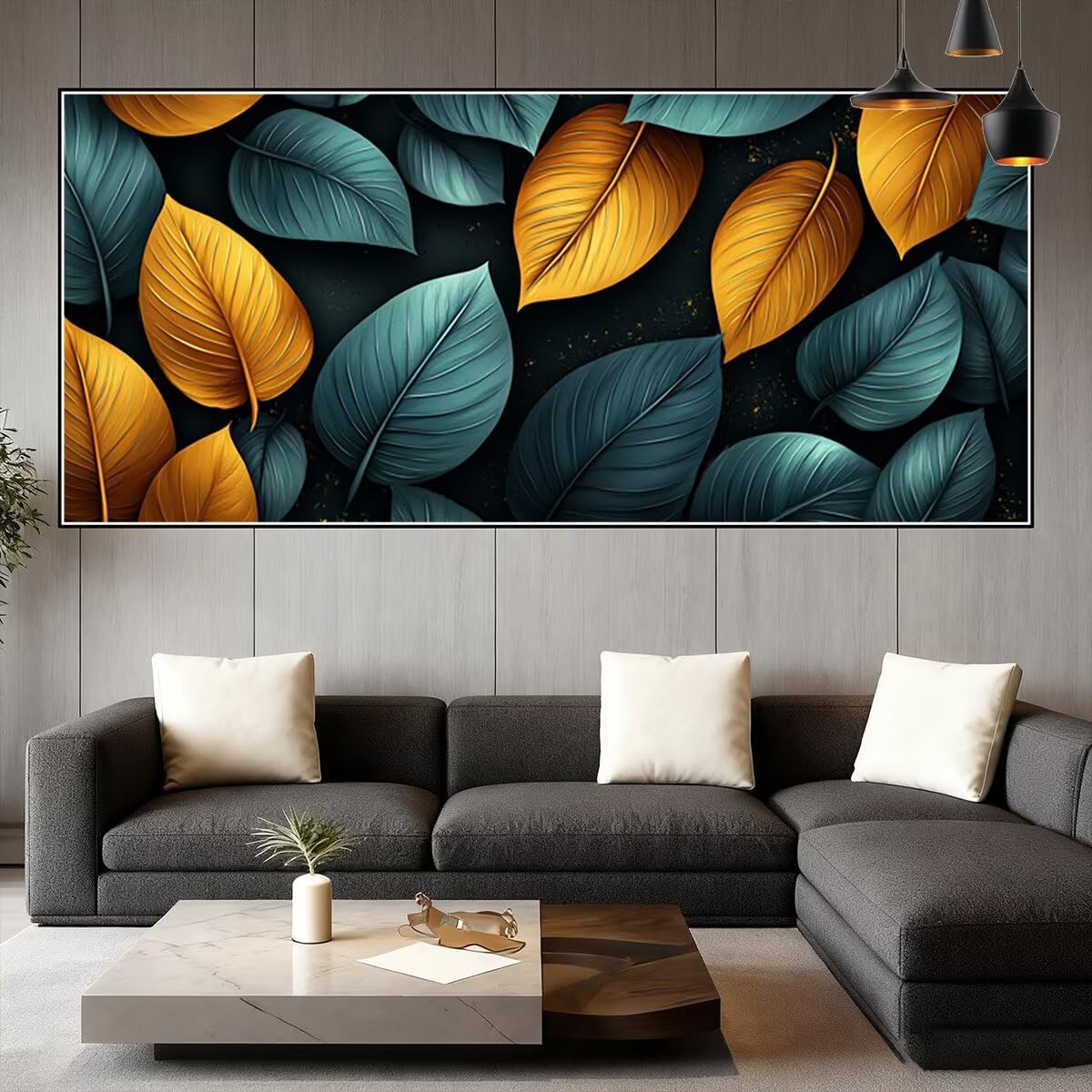 Nowoczesne malowanie diamentowe, liście diamentowe malarstwo duży rozmiar 220 x 100 cm, DIY kryształowy diament sztuka dla dorosłych, diamentowe malowanie dżetów haft rzemiosło zestaw do dekoracji