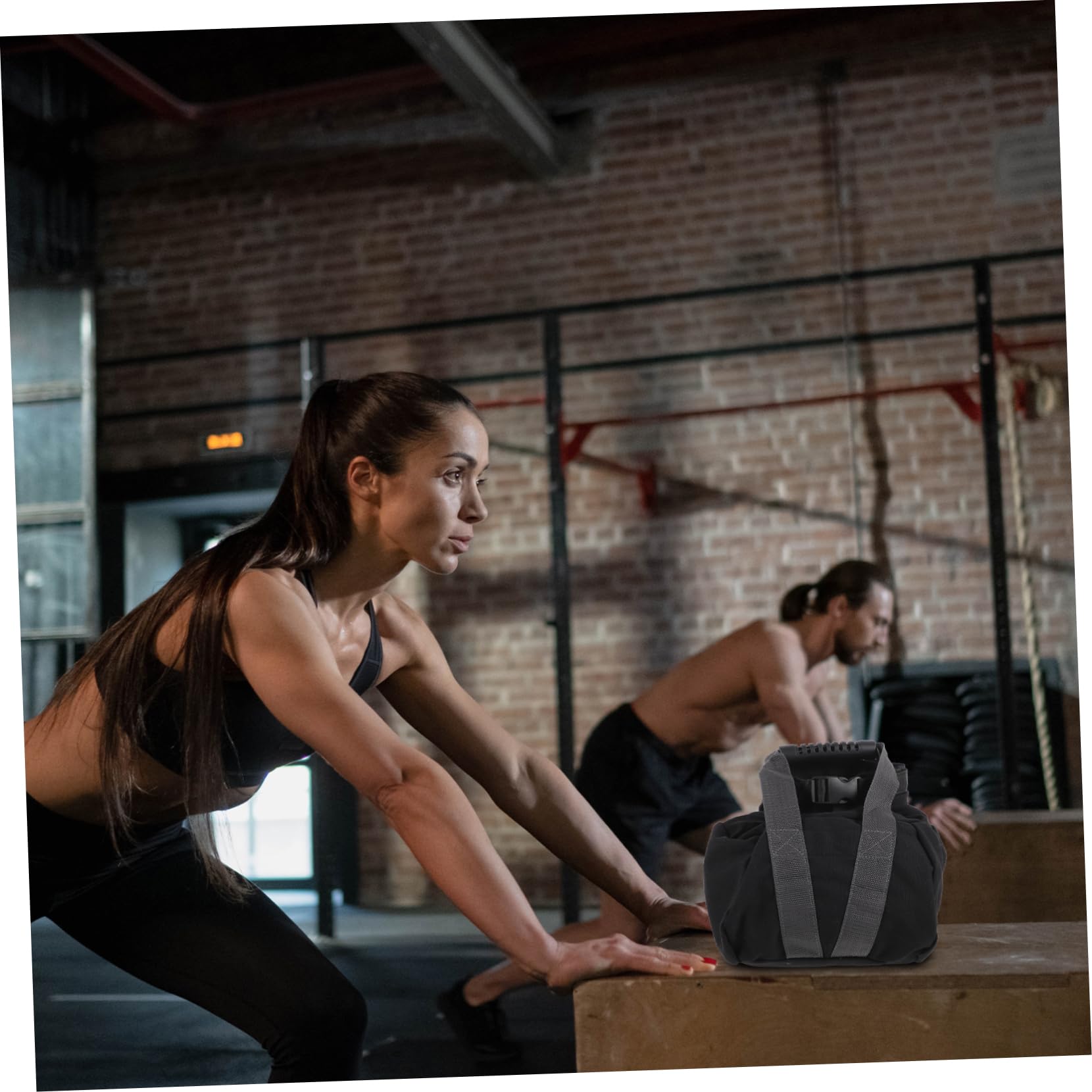 HANABASS Workout Sand Bag for Men Weight Lifting Gear for Strength Training Versatile and Stylish Sandbag for Home Gym Use Weight Lifting Bag