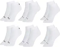 Kit 6 Pares Meia Puma Cano Curto Soquete Academia Everyday Esportiva Masculino Adulto Original