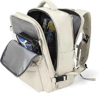WONHOX Large Travel Backpack Carry on Flight Approved Laptop Work Business Backpack for Women Men Mochila de Viaje