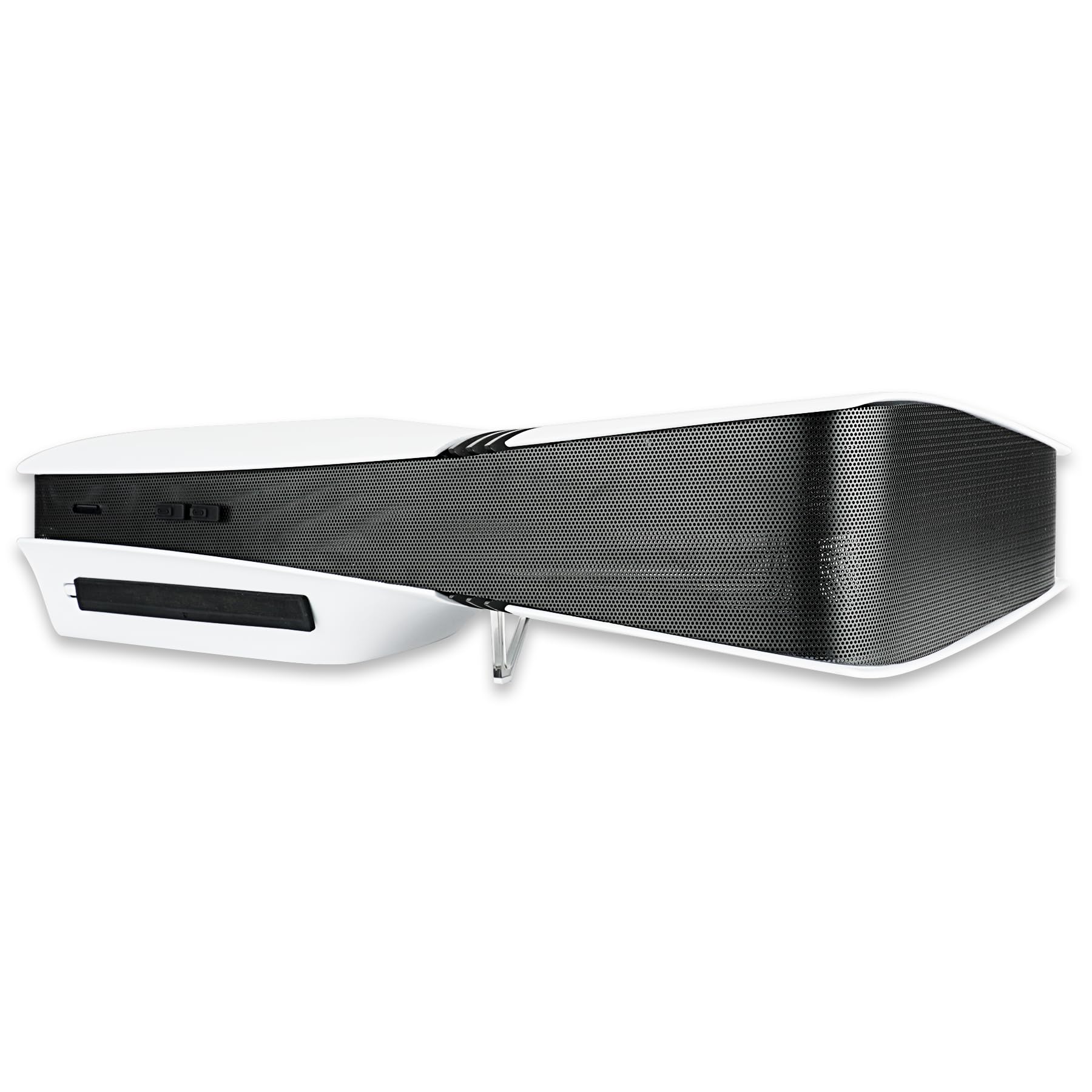 playvital Filtre à Poussière pour ps5 Pro Console Accessoires Filet de Protection avec Bouchon en Silicone pour Ports,Installation Facile-Noir