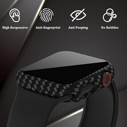 Miniatura 3 de Funda para Apple Watch de 1.575 pulgadas con protector de pantalla de privacidad, antimiradas, funda protectora ultrafina para Apple Watch Series 6