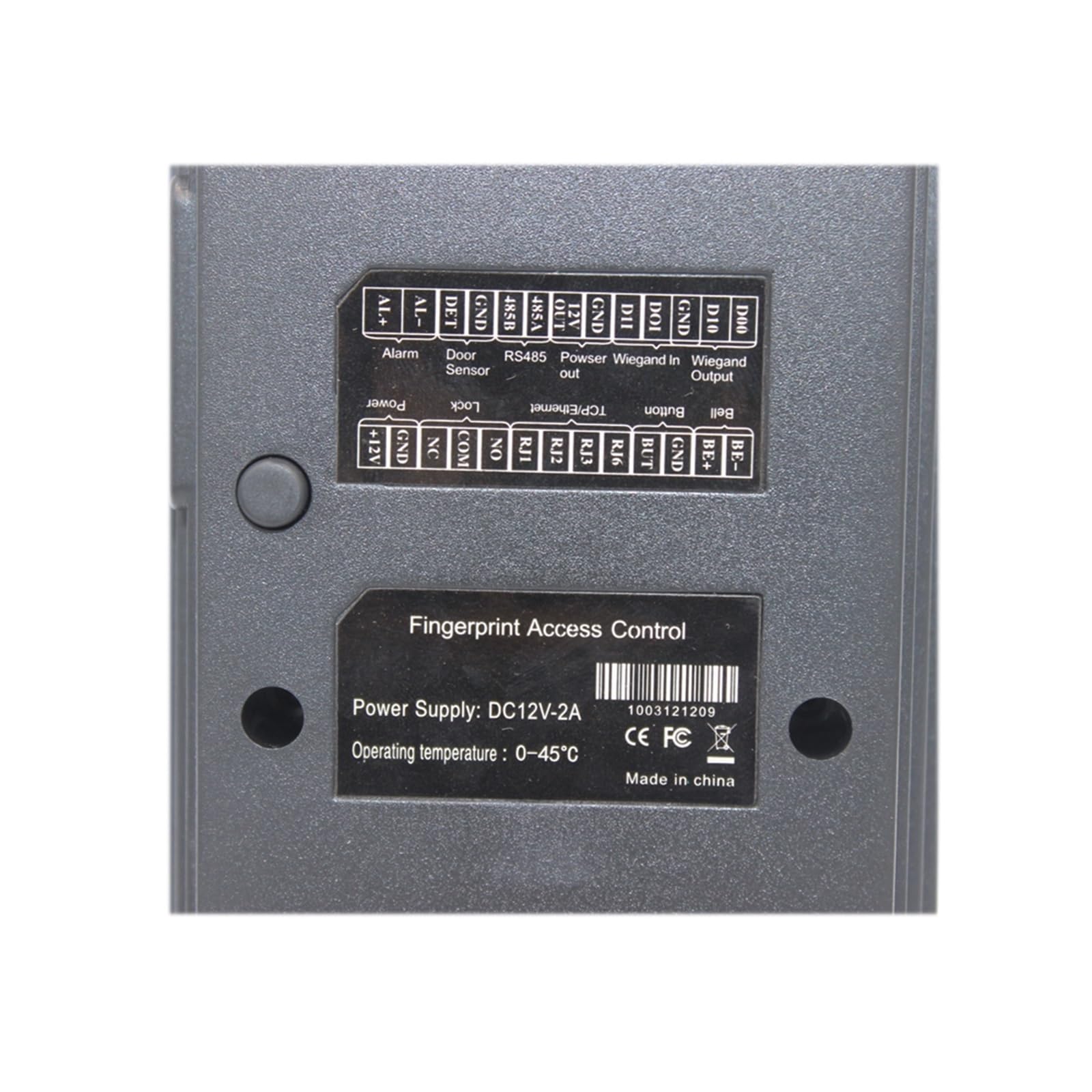 Reloj de control de asistencia, de control acceso con huella dactilar, lector tarjetas teclado RFID, contraseña, biométrico, asistencia software TCP/IP y USB