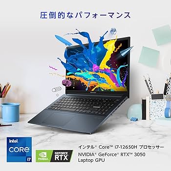 Amazon.co.jp: ASUS 【第12世代インテル最新CPU・RTX3050搭載】 ノート