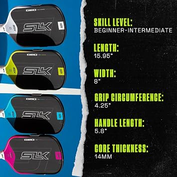 Selkirk Sport SLK Geo Pickleball Paddles | T700 Carbon Fiber Core