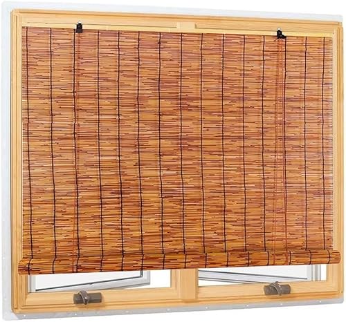 Miniatura 1 de Persianas enrollables de caña para exteriores, persianas enrollables de patio, persianas enrollables romanas, persianas enrollables opacas para