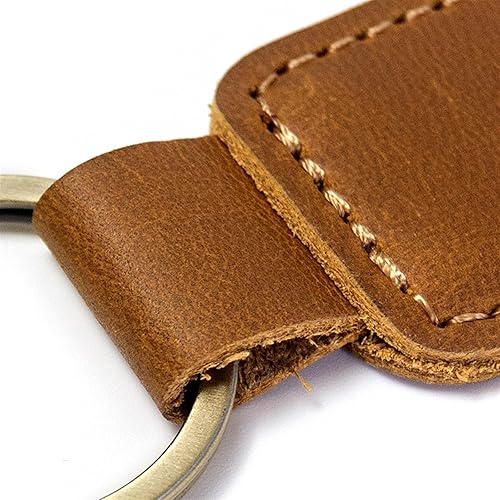 Miniatura 5 de Para Kawasaki Z900RS Cafe Z900 RS motocicleta llavero de cuero de vaca Metal llavero