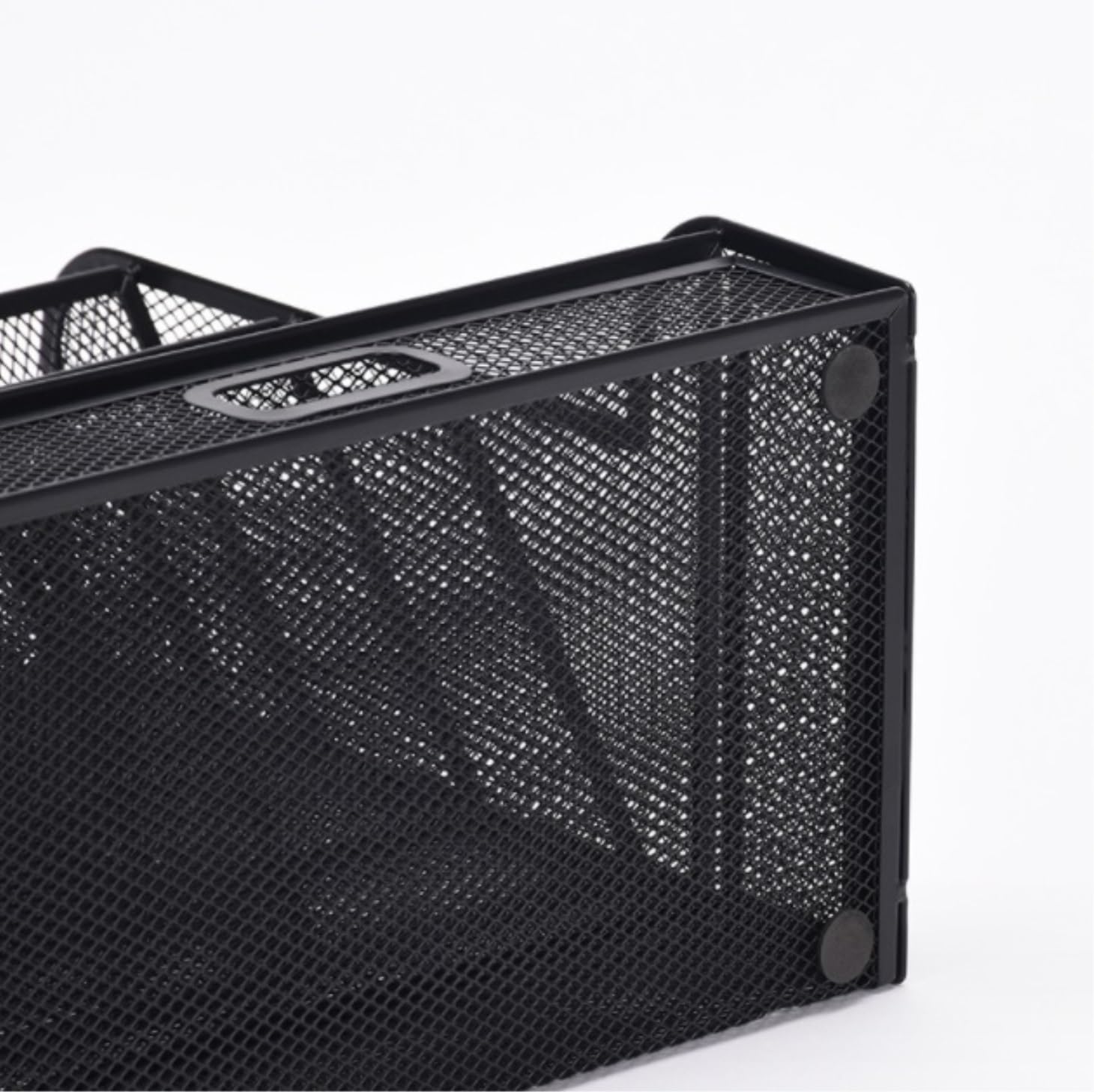 Schreibtisch Datei Organizer Schreibtisch-Organizer Aus Metallgeflecht Mit Schublade, Aufbewahrung Von Bürobedarf Und Zubehör Aktenaufbewahrung Ablagesystem(Black)