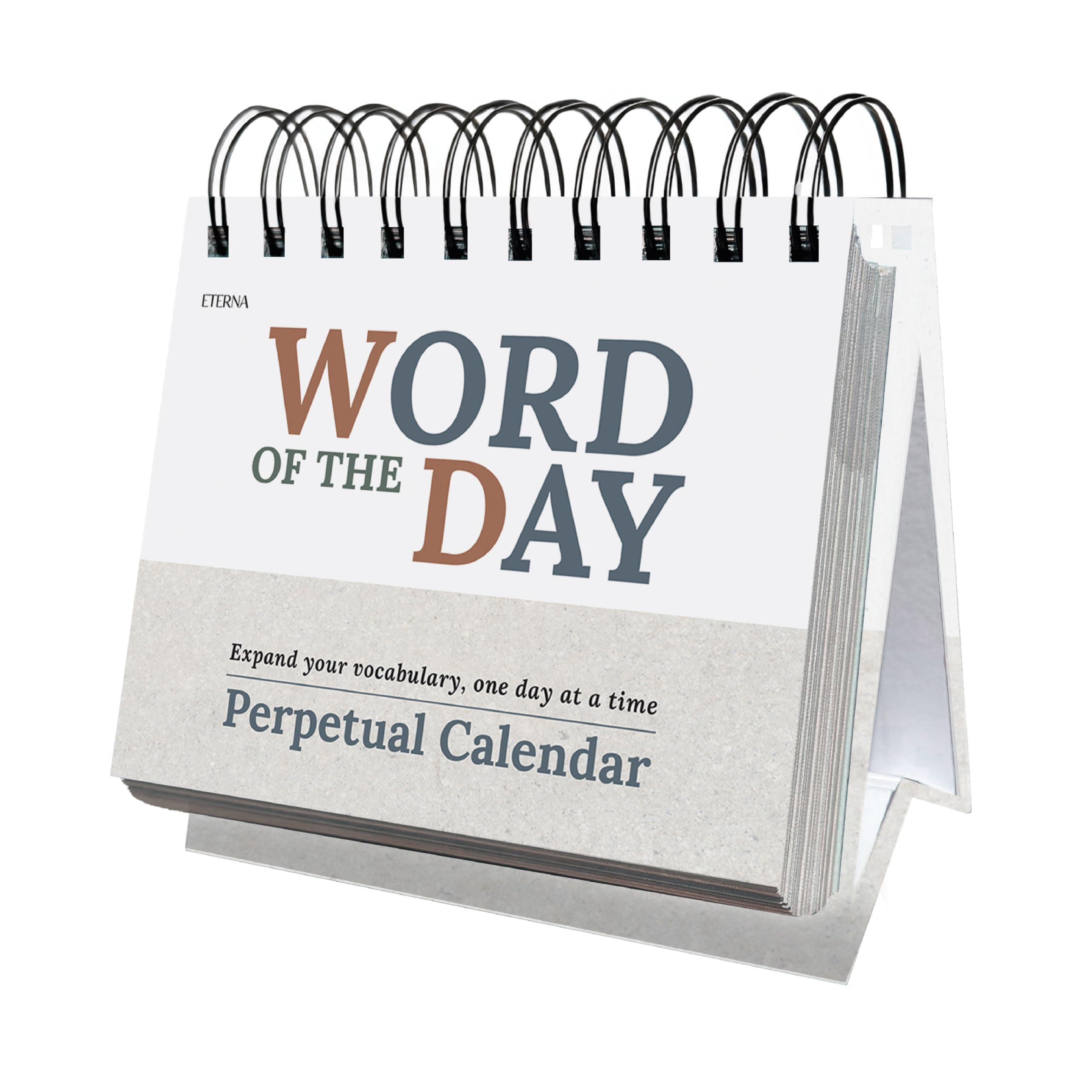 Word of the Day Perpetual Desk Calendar | 365 New Words & Definitions