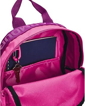 Under Armour unisex-adult Loudon Mini BackpackDISC, (652) Rebel Pink/Mystic Magenta/Rebel Pink, One Size