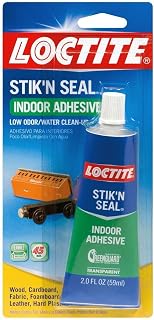 Loctite Stik'n Seal Indoor Adhesive, 2 fl oz, Squeeze Tube