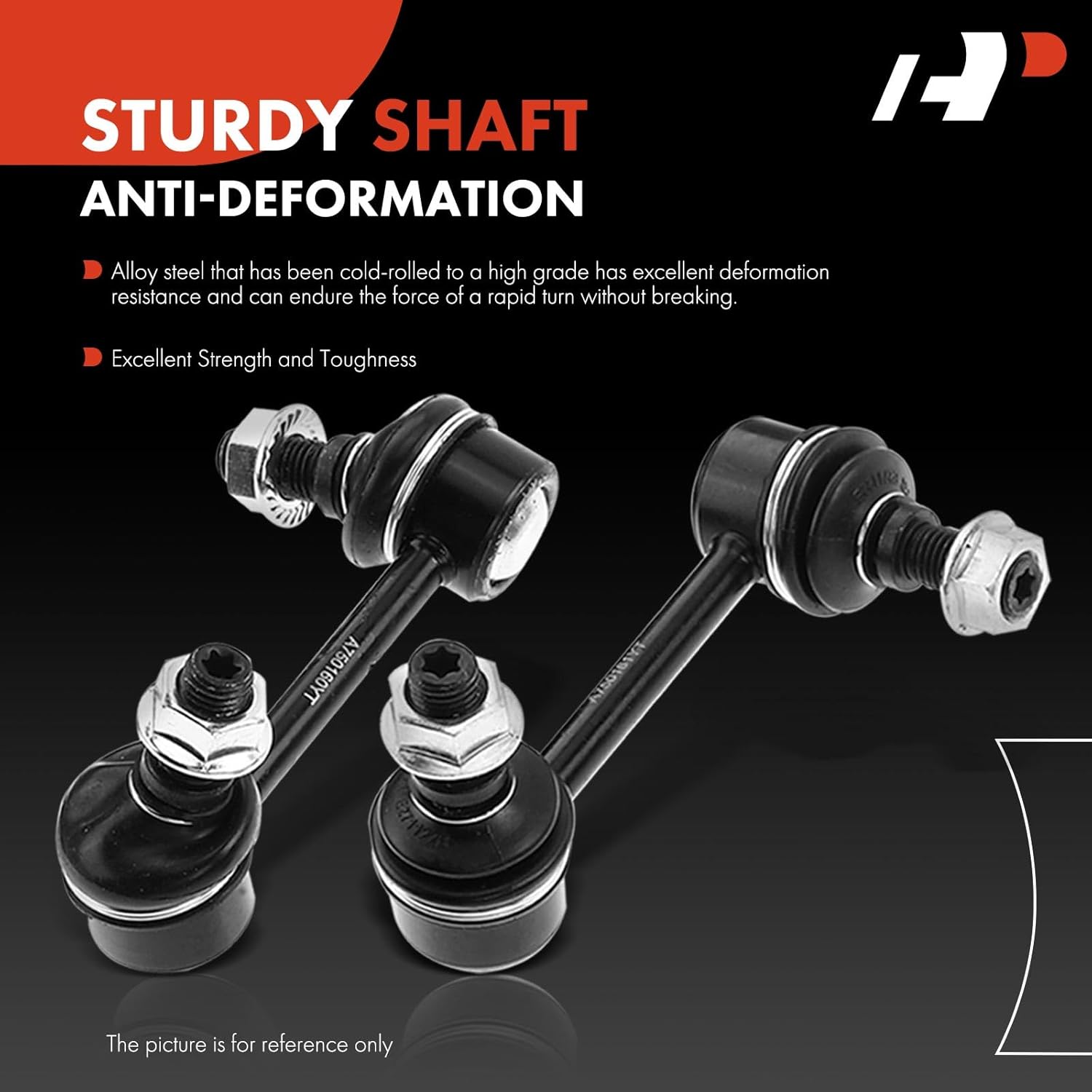 A-Premium Set of 4, Front & Rear Sway Bar Links Kit Stabilizer Bar Links Compatible with Mazda CX-9 2007-2014