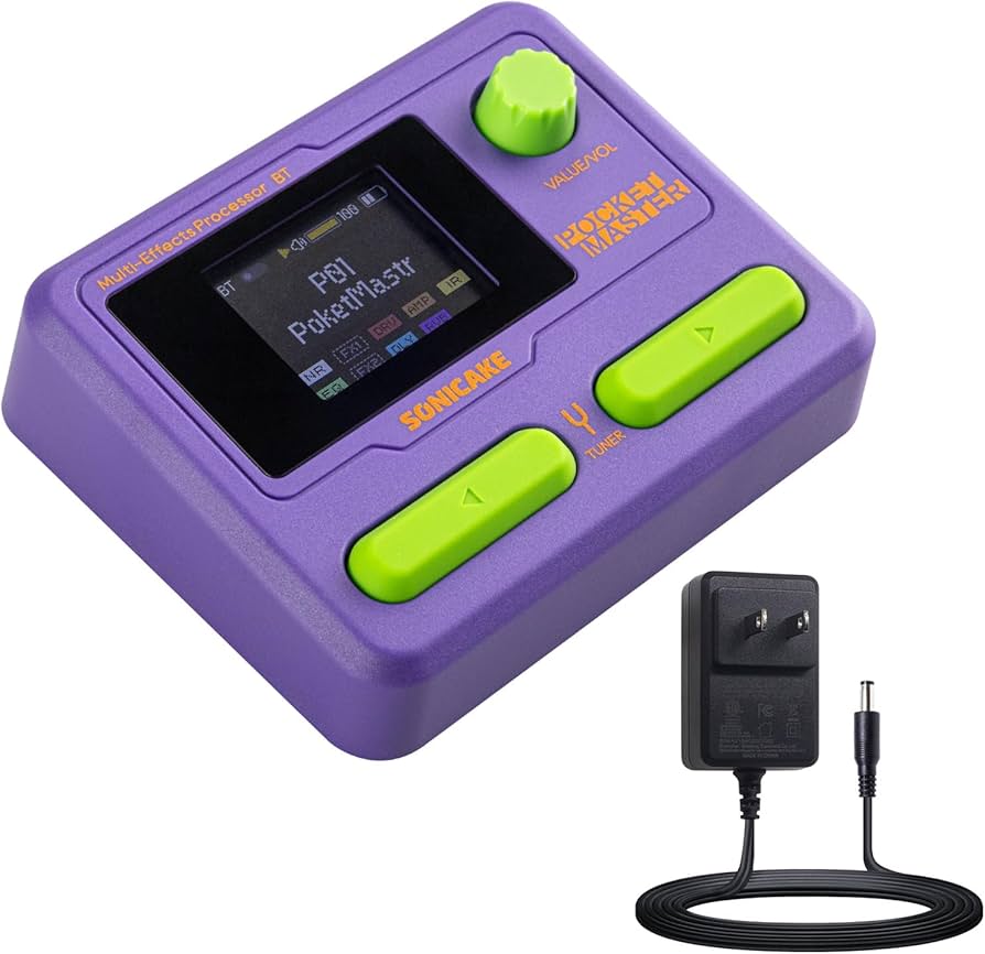 Amazon.com: SONICAKE Pocket Master-Portable Multi Effects Pedal