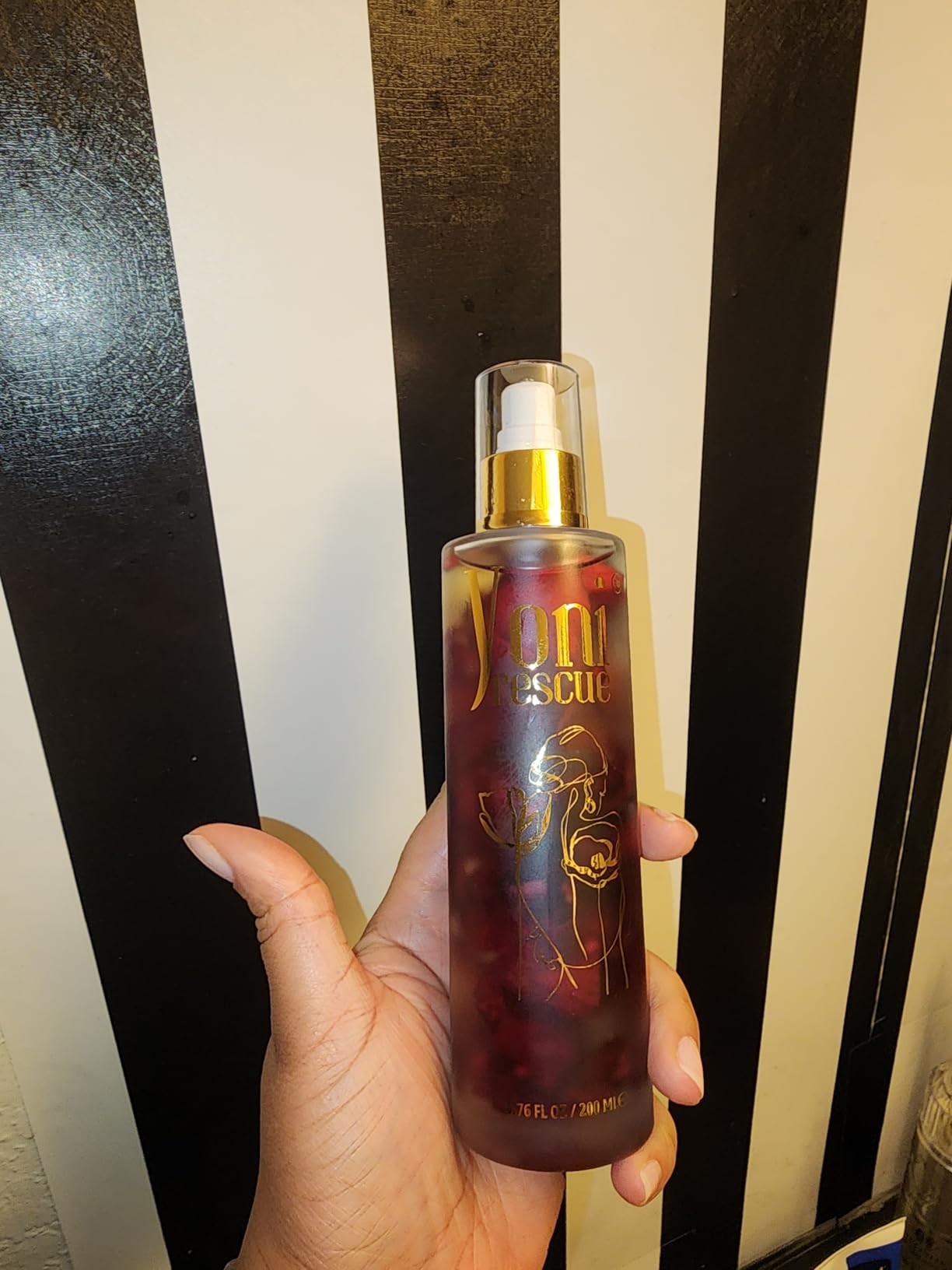 Yoni Rescue Vanilla Body Oil | Daily Skin Moisturizer with Apricot, Jojoba, Avocado & Vitamin E Oil | Hydrating & Nourishing | dry body oil for all Skin types | Anti-Aging | 6.76 oz