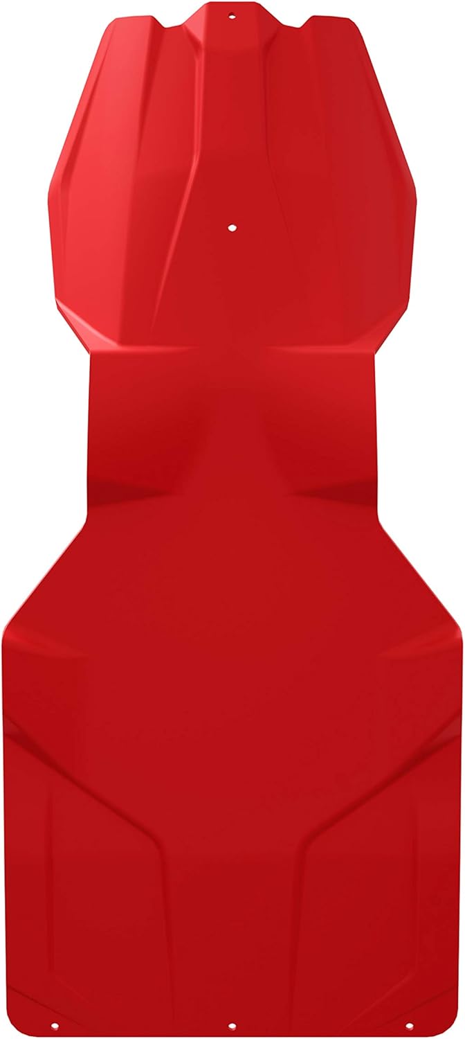 Polaris Snowmobile MATRYX Sentry Skid Plate, Indy Red, for Specific Switchback, RMK, INDY, Voyageur Models and More, Easy Install, OEM Part, Qty 1, for Impact Resistance, Sled Protection - 2884816-293