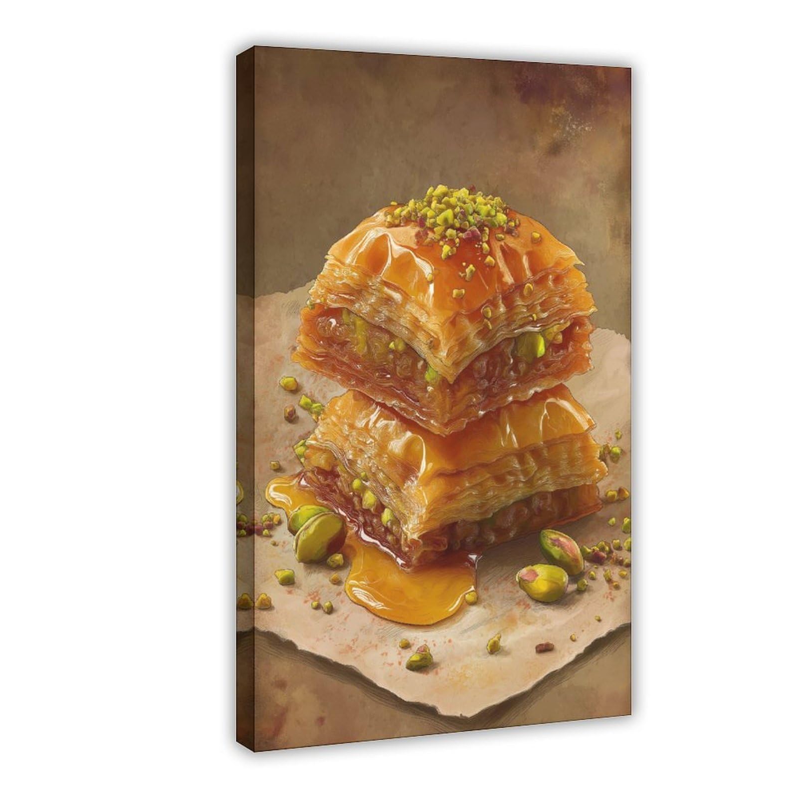 MRYCQ Baklava Poster Canvas Poster for Office Decor Gift