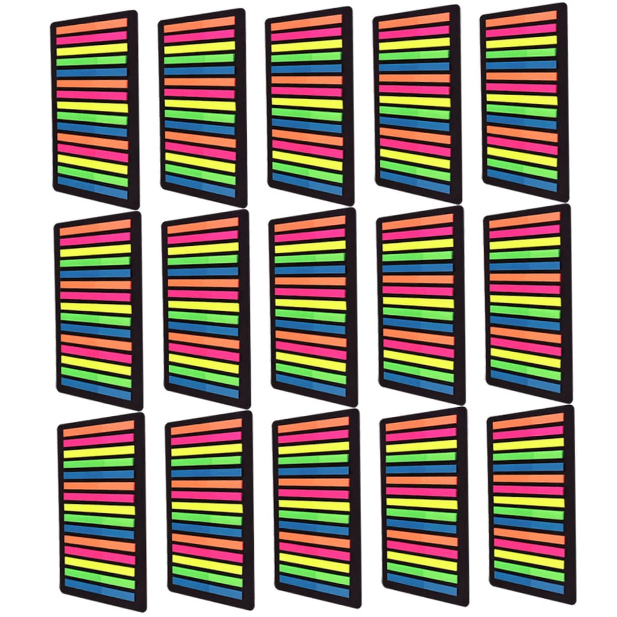 Sewroro 45hojas Marcadores De Página Adhesivos De De Para Resaltar Frases Stickers De Indexación Herramienta De Para y