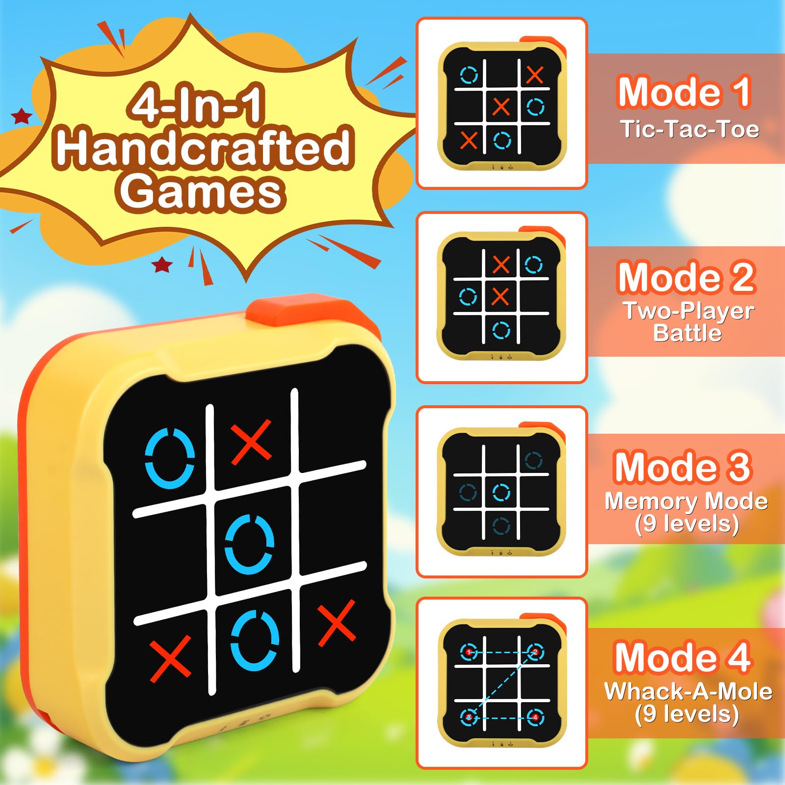 tic Extreme Elettronico Tic Tac Town Gioco Tictac-Toe Casa E Rovere Bumm