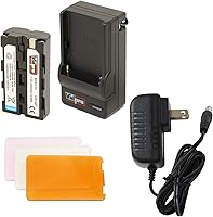 Vista 5 de Kit de luz Vidpro LED-330 para foto y video - Luz LED de panel para cámara - Luz ajustable y regulable se adapta a cámaras, videocámaras y DLSR