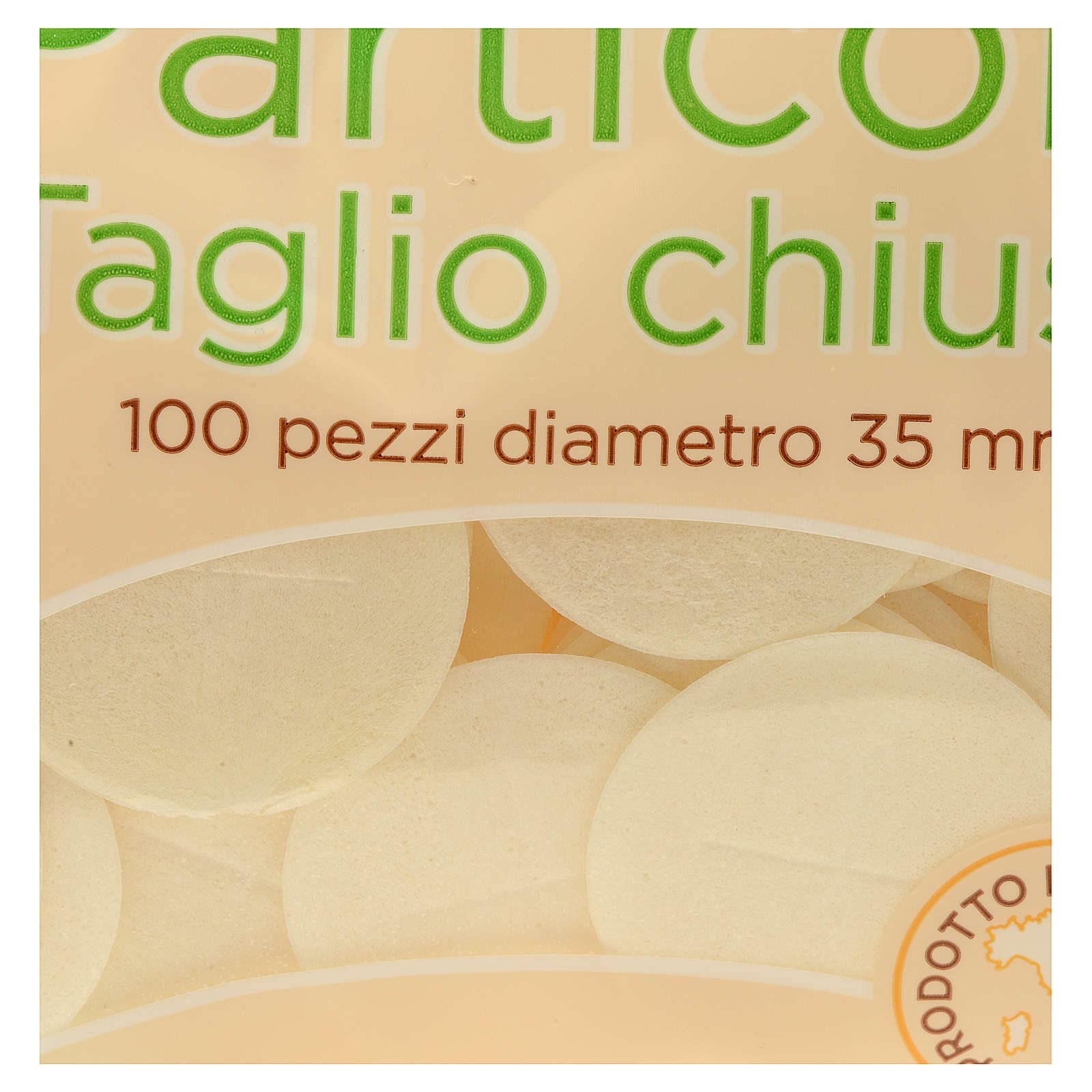 Particole Per Minestra Taglio Chiuso 3.5 Cm - Confezione Da 500 Pezzi, Con Sigillo Salvafreschezza - Foto 6