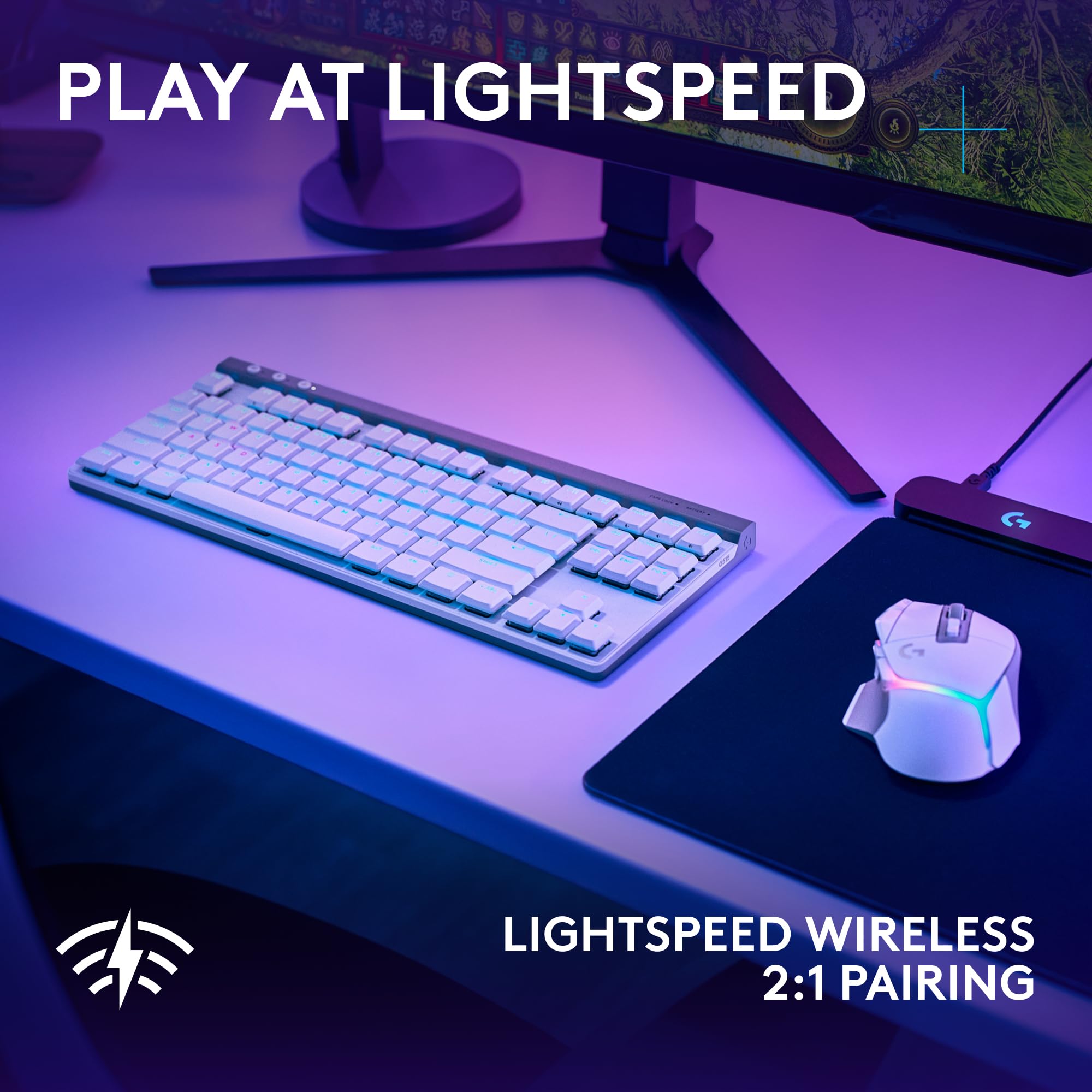 ロジクール G515 LIGHTSPEED キーボード、G502X マウスセット Amazon.com: Logitech G502 X Lightspeed Wireless Gaming Mouse +