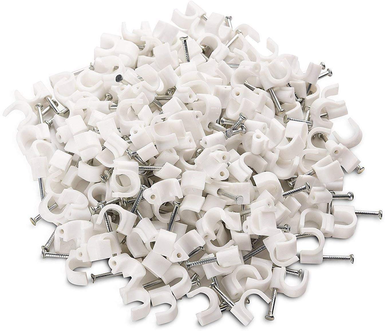 Rgk's Cable Clips - White (Pack of 100) -2