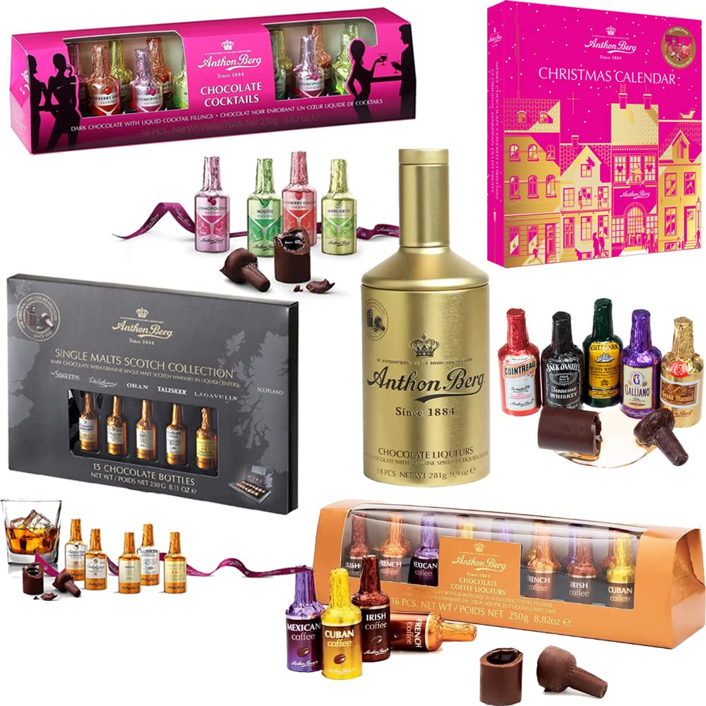 Buy Anthon Berg Chocolate Cocktails,Coffee Liqueurs,Marzipan Christmas